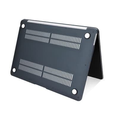 Laptopdeksel med tastaturbeskyttelse og støvplugg Sort