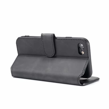 Mobilfutteral til iPhone 7/8 i sort kunstskinn