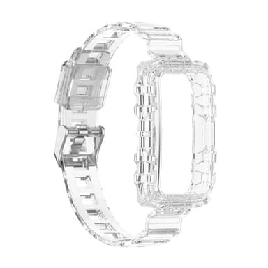 Klokkebånd med Watch Case TPU Gjennomsiktig