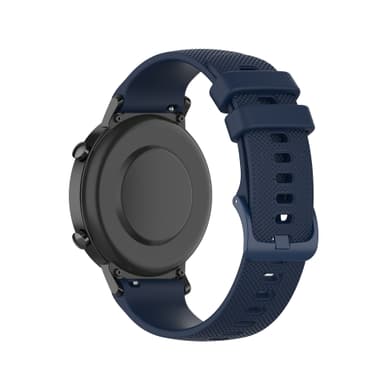Klokkereim silikon Blå 20 mm