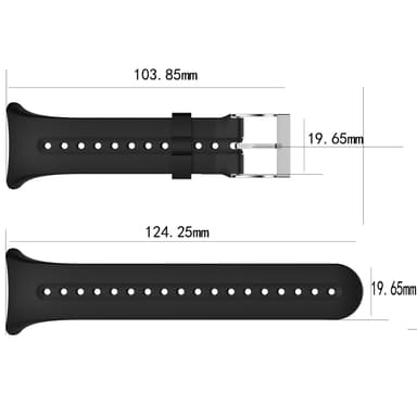 Klokkereim til Garmin Swim Watch Sort