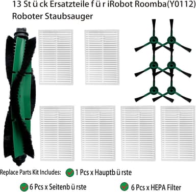 iRobot Roomba Robot Vakuum Reservedeler Kit