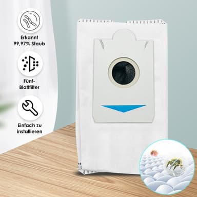 Støvsugerposer til Ecovacs Deebot X2 Omni 6-pak
