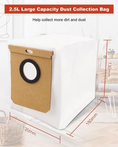 Støvposer for Conga Home 10000, 8090 Ultra, 9090 AI 10-pack