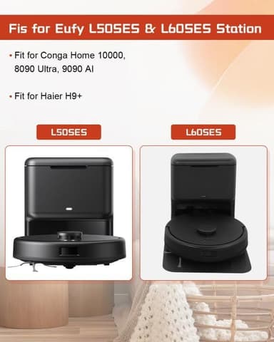 Støvposer for Conga Home 10000, 8090 Ultra, 9090 AI 10-pack