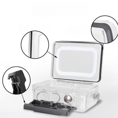 Beskyttende kamerahus for GoPro HERO5/6/7 actionkamera