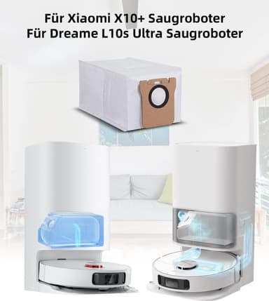 Erstatningsstøvposer for Xiaomi/Dreame Robotstøvsuger