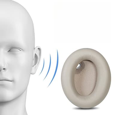 Øreputer for Sony WH-1000XM4 1 par Gull