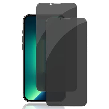 Anti-spion skjermbeskytter i herdet glass for iPhone (2-pack) iPhone 13/13 Pro