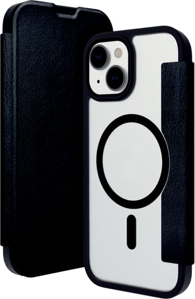Dbramante1928 Helsinki MagSafe iPhone 14 lommebokdeksel (sort)