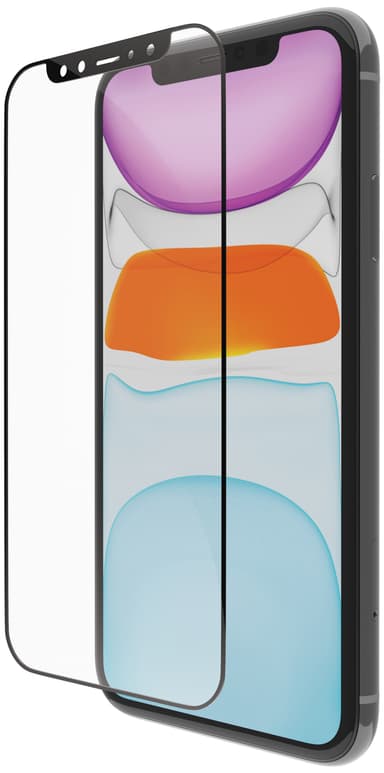 Dbramante1928 Eco-Shield iPhone 11/XR skjermbeskytter (sort)