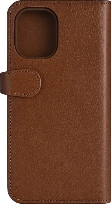 Buffalo iPhone 16 Plus 2in1 Leather MagSeries lommebokdeksel (brun)