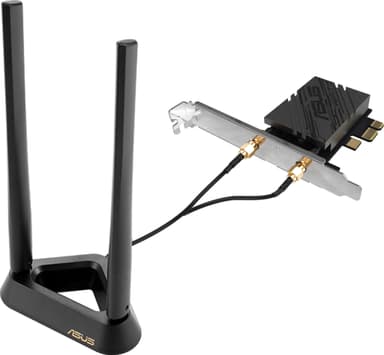 Asus PCE-BE92BT WiFi 7 PCIe-nettverksadapter