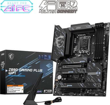 MSI Z890 GAMING PLUS WIFI hovedkort