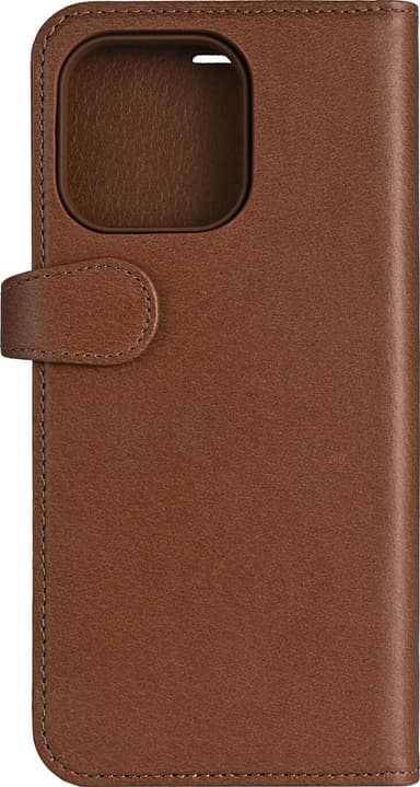 Buffalo iPhone 16 Pro Max 2in1 Leather MagSeries lommebokdeksel (brun)