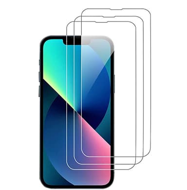 Skjermbeskytter i herdet glass til iPhone 13/13 Pro, 3-pakning