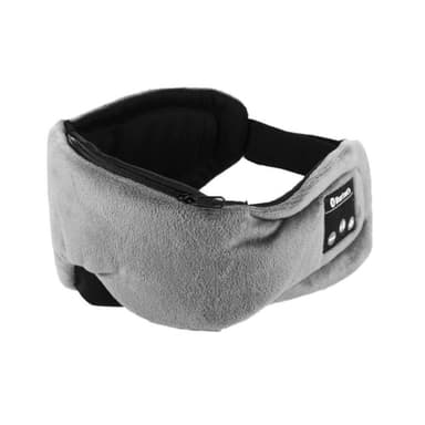 Sovemaske med hodetelefoner Bluetooth 5.0 Grå