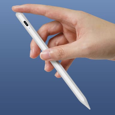 Universal Stylus-penn for iPad med 4 pennesplitter Hvit
