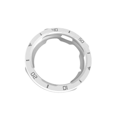 Veske og skjermbeskytter til Samsung Galaxy Watch 4/5 40 mm Hvit