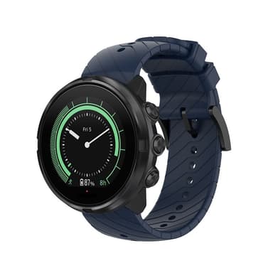 Rem i silikon til Suunto 7/9/9 Baro/D5 Mørke blå