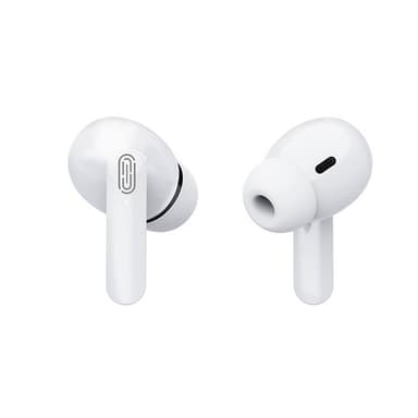 Trådløse øreplugger Bluetooth 5.0 berøringskontroll IPX5 Hvit