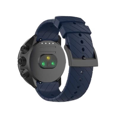 Rem i silikon til Suunto 7/9/9 Baro/D5 Mørke blå