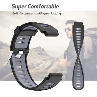 Klokkereim til Garmin Forerunner 220/230/235/620/630/735XT