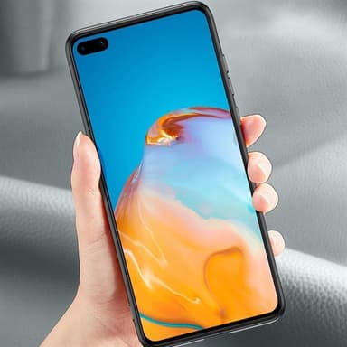 Støtsikkert mobildeksel med tremotiv til Huawei P40 Pro+