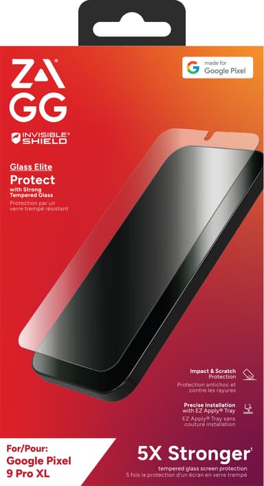Zagg Glass Elite Google Pixel 9 Pro XL skjermbeskytter