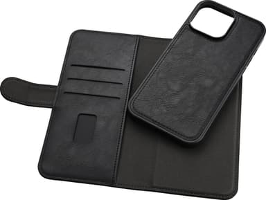 Gear iPhone 16 Pro Max 2in1 lommebokdeksel (sort)