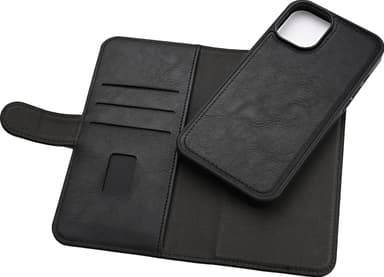 Gear iPhone 16 Plus 2in1 lommebokdeksel (sort)