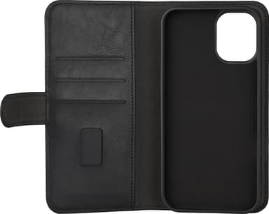 Gear iPhone 16 Plus 2in1 lommebokdeksel (sort)