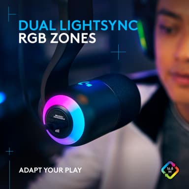 Logitech G YetiCaster GX mikrofon og armsett (sort)