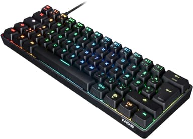 NOS C350 Gaming tastatur V2 RGB TKL