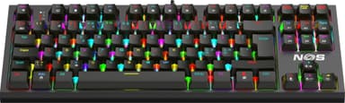 NOS C350 Gaming tastatur V2 RGB TKL