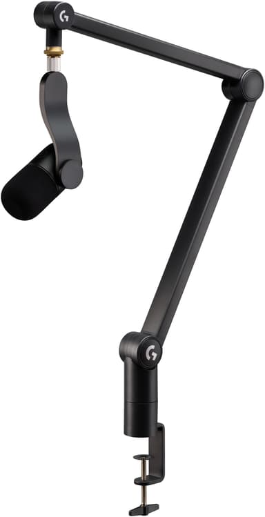 Logitech G YetiCaster GX mikrofon og armsett (sort)