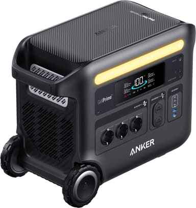 Anker Solix F2600 2560Wh bærbar strømstasjon