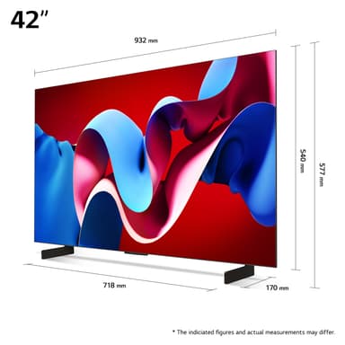 LG 42" C4 4K OLED evo TV (2024)