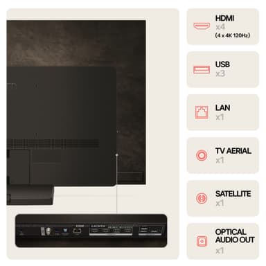 LG 55" C4 4K OLED evo TV (2024)