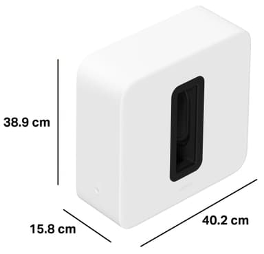 Sonos Sub 4 trådløs subwoofer (hvit)