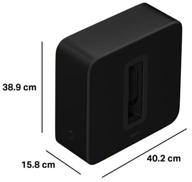 Sonos Sub 4 trådløs subwoofer (sort)