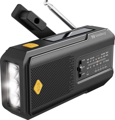 Sandberg Survivor Radio All-in-1 2000 - AM/FM - Mono