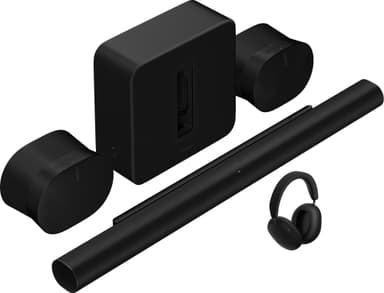 Sonos Sub 4 trådløs subwoofer (sort)