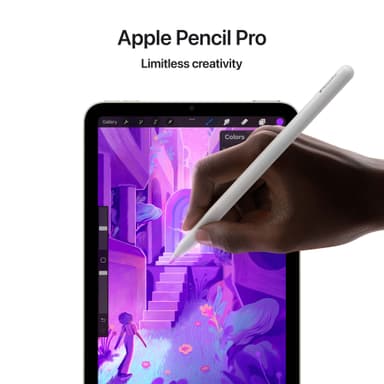 iPad mini A17 Pro Wi-Fi + Cellular 128GB (stellargrå)