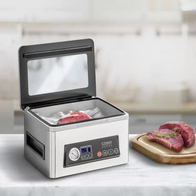 Caso VacuChef 50 vakuumforsegler til mat CS1416 (sølv)