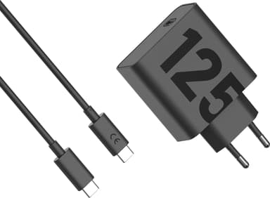 Motorola 125W turbolader (sort)