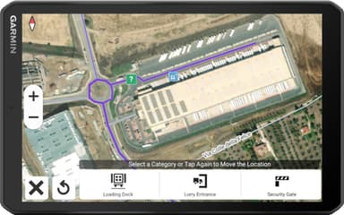 Garmin dēzl LGV820 lastebil-GPS
