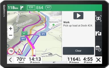 Garmin dēzl LGV820 lastebil-GPS