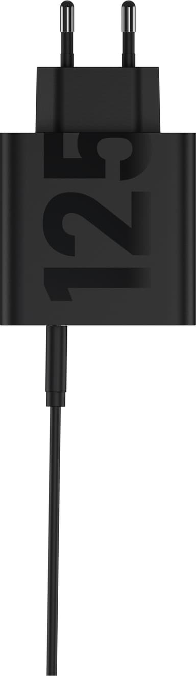 Motorola 125W turbolader (sort)