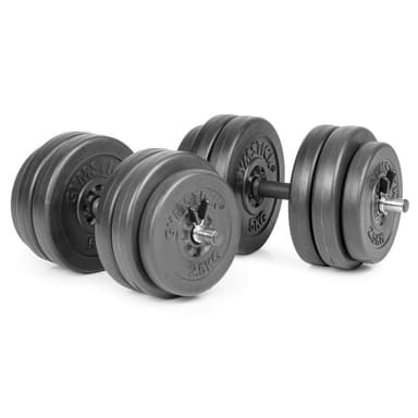 Gymstick Vinyl Barbell & Dumbbell Set 60 kg